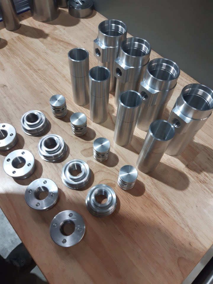 Tournage de pièces inox